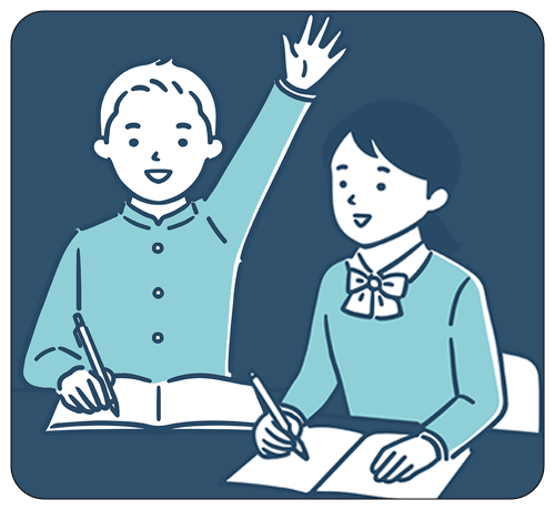 少人数制(1クラス約10名)